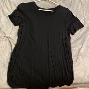 black shirt